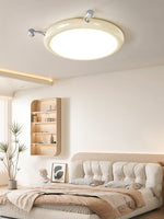 Cream Puffering Ceiling Light