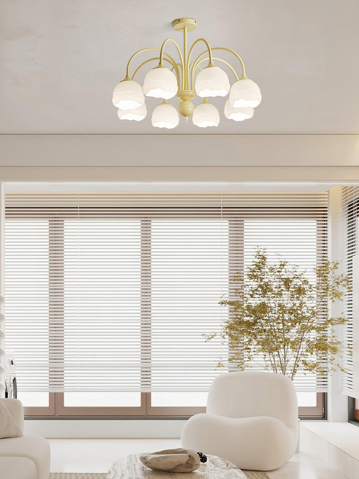 Creamy Chandelier