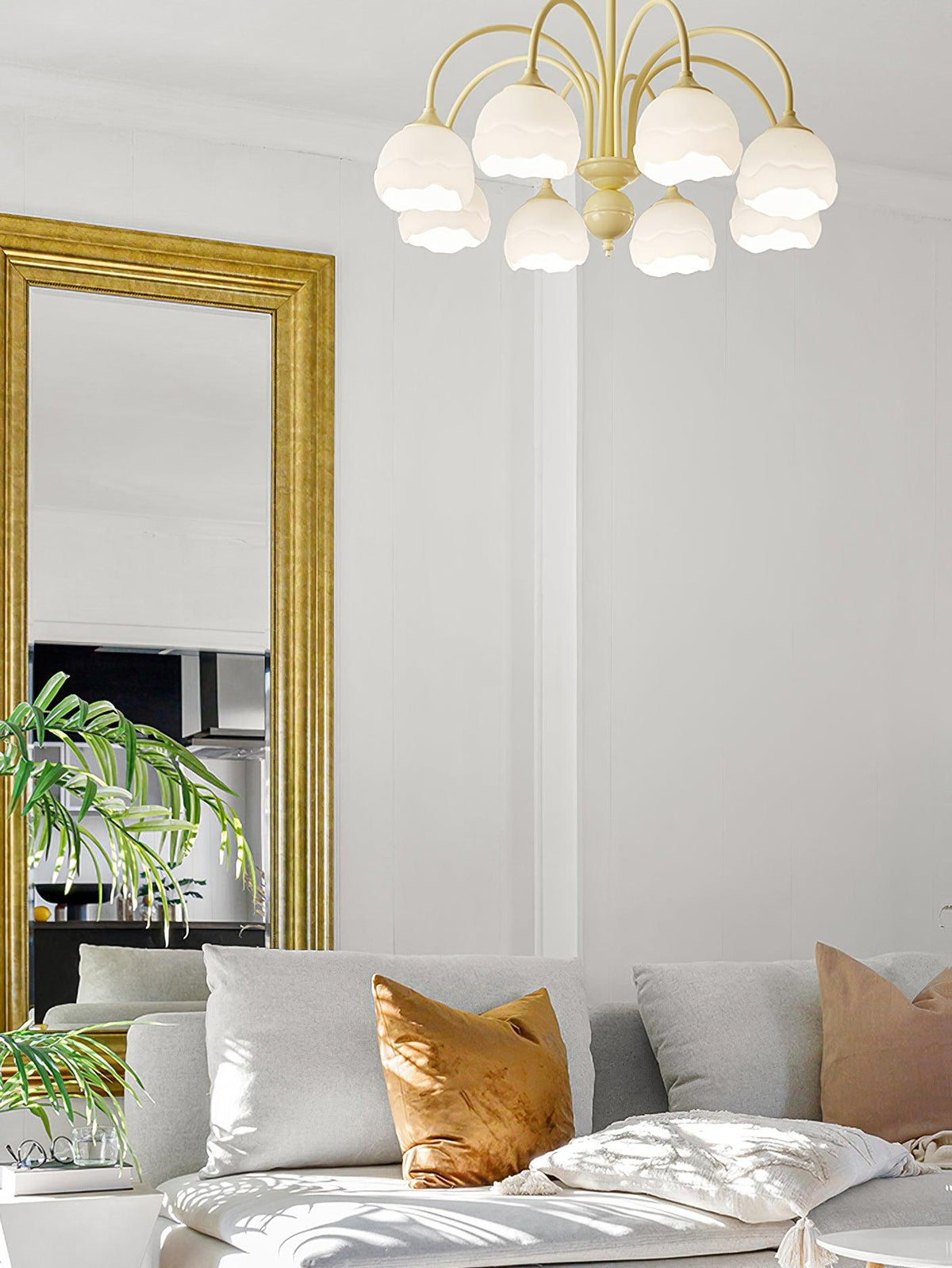 Creamy Chandelier