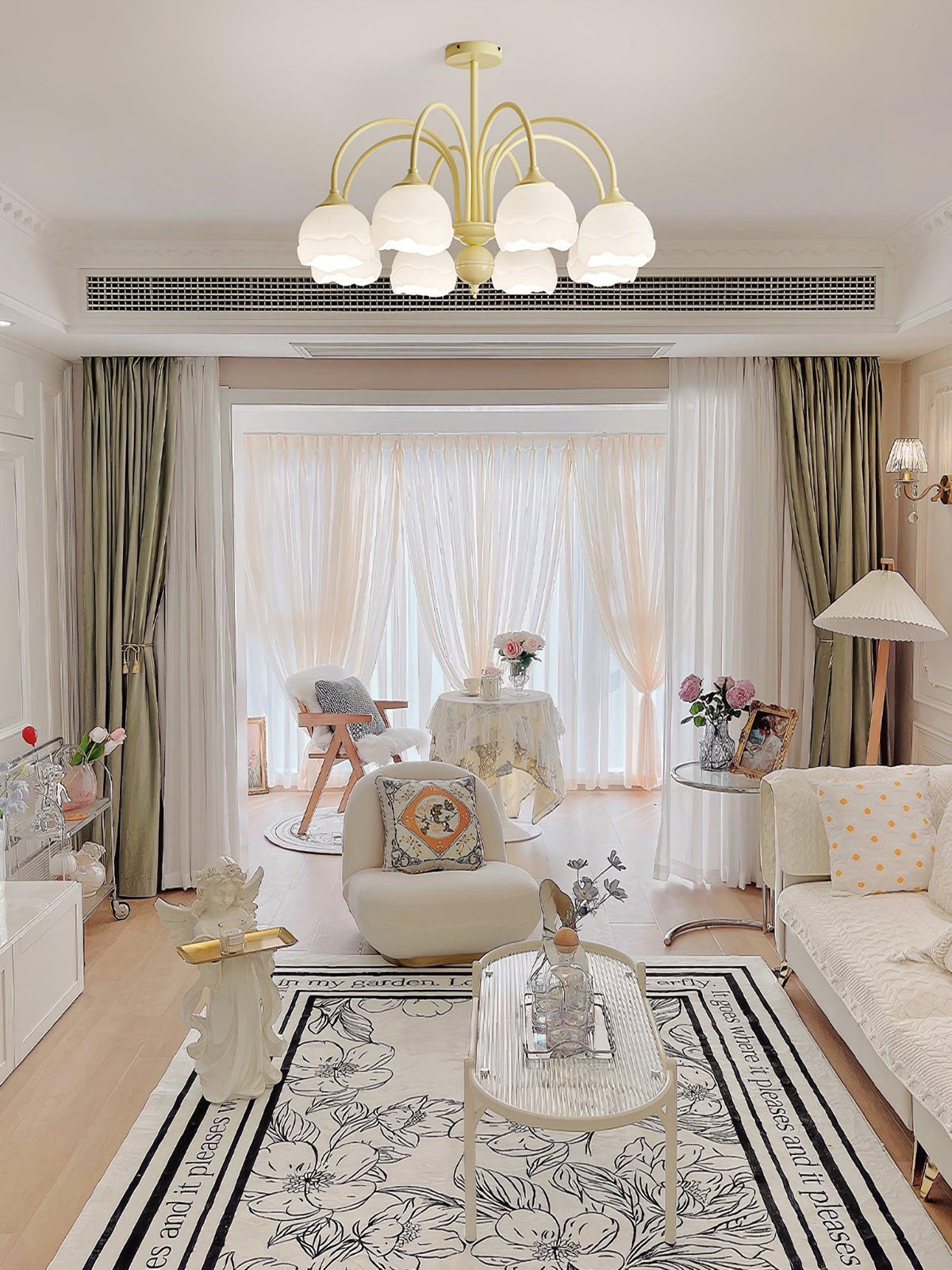 Creamy Chandelier