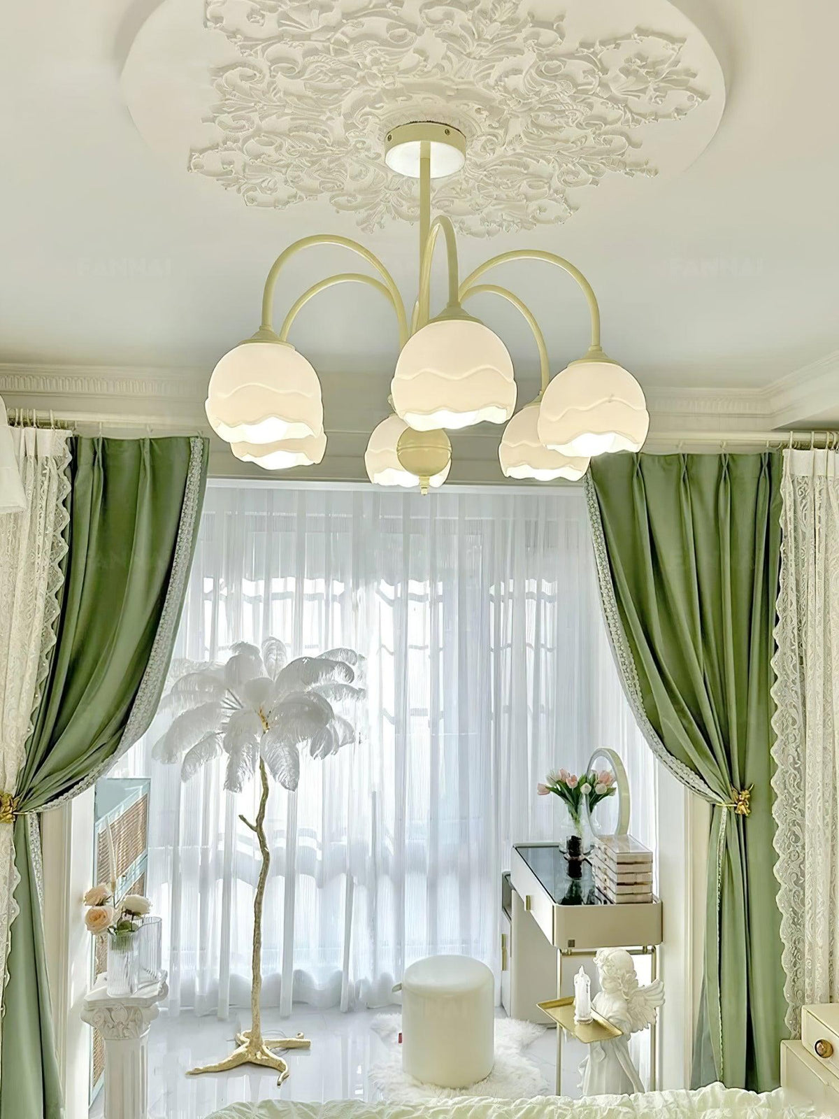 Creamy Chandelier