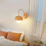 Creamy Pumpkin Wall Light
