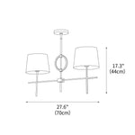 Crossbar Chandelier