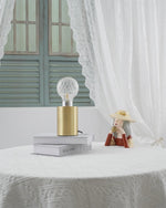Crystal Bulb Table Lamp 3.5″