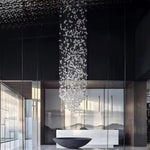 DIY Crystal Stone Chandeliers
