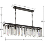 Crystorama Hollis 49 Inch 6 Light Chandelier Cp106816