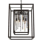 Crystorama Hollis 21 Inch 6 Light Mini Chandelier Cp106834