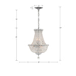 Crystorama Roslyn 28 Inch Chandelier Cp775786