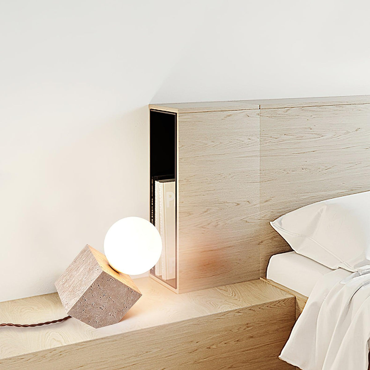 Cube Table Lamp 4.5"
