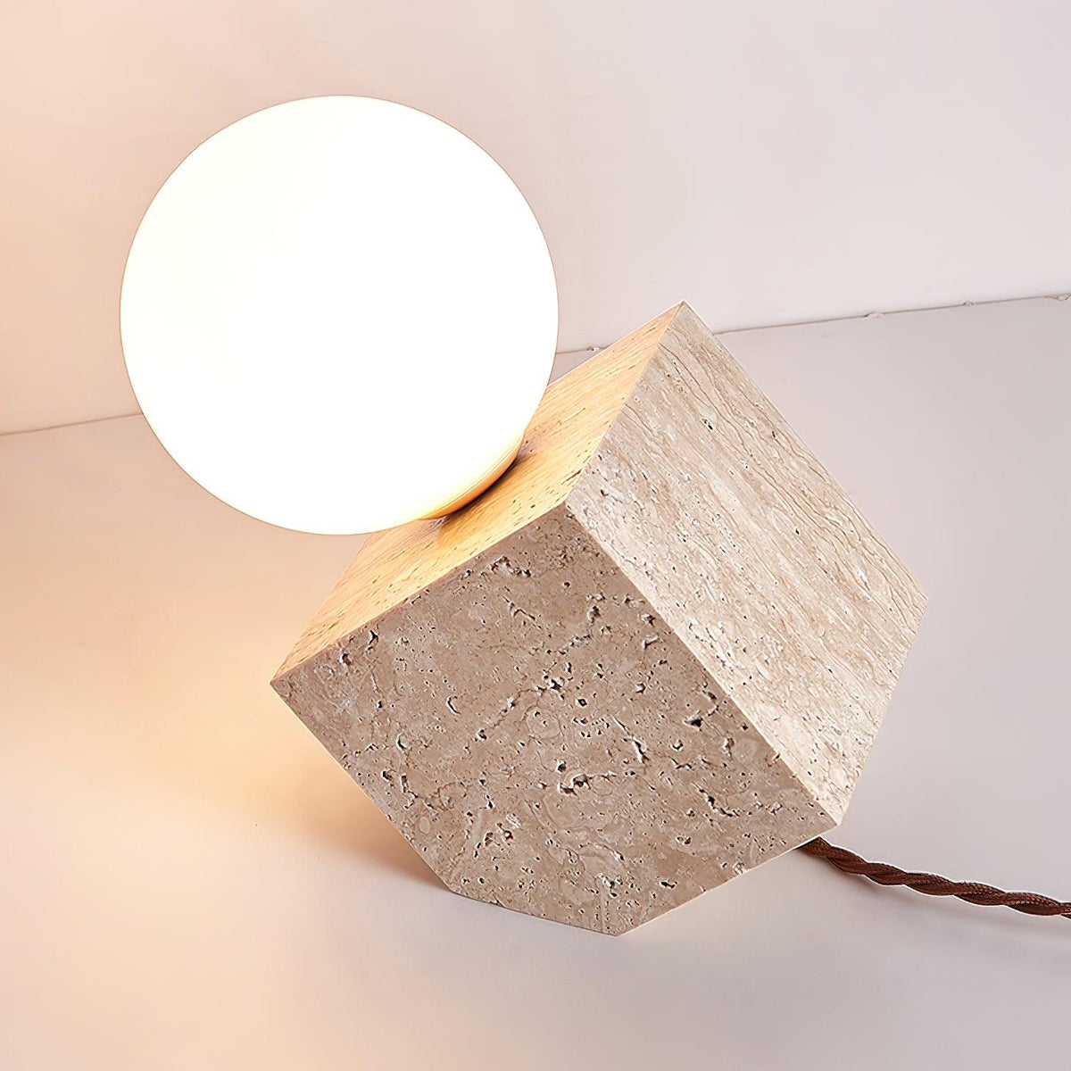 Cube Table Lamp 4.5"
