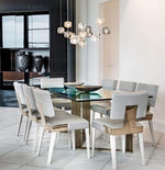 Cubie Suspension Brushed Brass Base