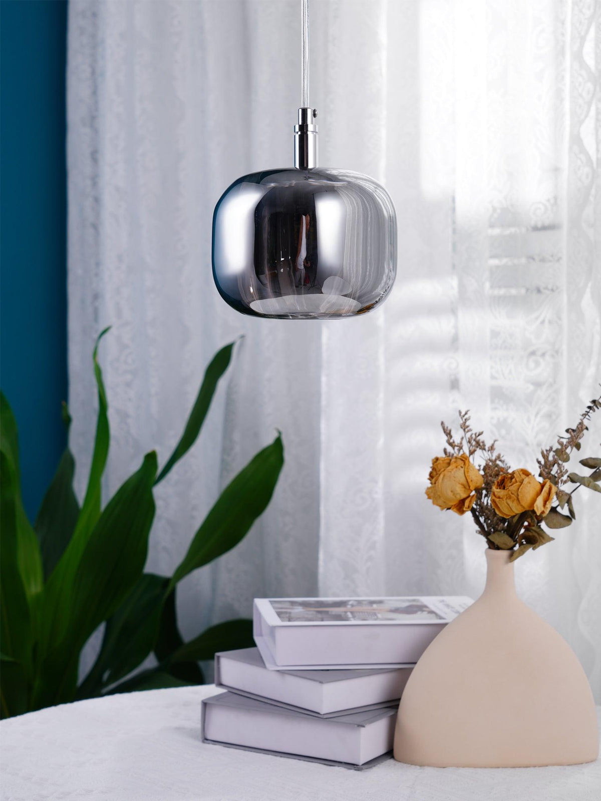 Cubie Suspension Brushed Brass Base