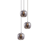 Cubie Suspension Brushed Brass Base