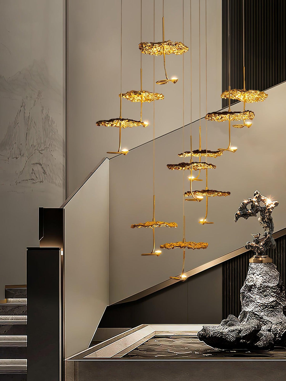 DIY Aviary Constellation Chandelier