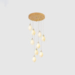 DIY Ceramic Flower Chandelier