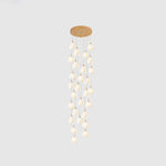 DIY Ceramic Flower Chandelier