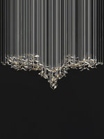 DIY Fallen Leaf Chandelier