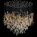 DIY Fallen Leaf Chandelier