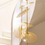 DIY Leaf Chandelier