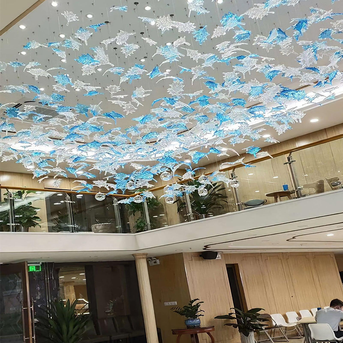 DIY Maple Leaf Chandelier