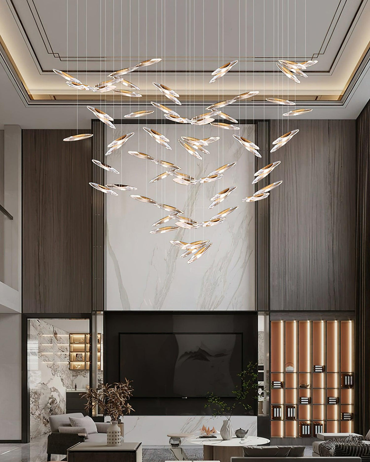 DIY Moonlight Whispers Chandelier