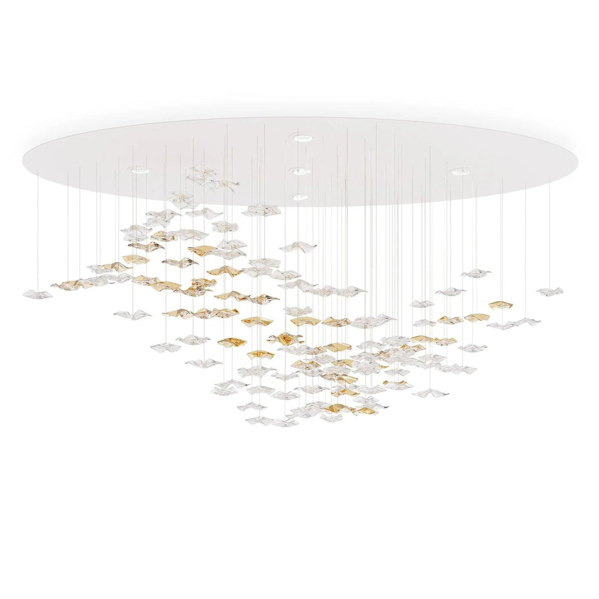 DIY Sand Sea Chandelier