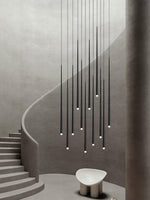 DIY Slender Cone Chandelier