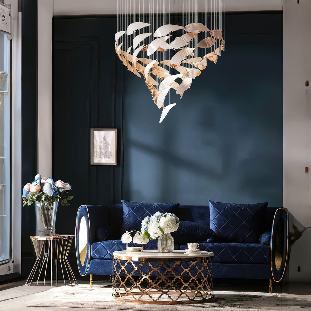 DIY Bennett Chandelier