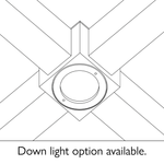 DELPHI 33.5" W Round Pendant
