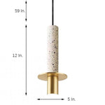 Cylindrical Circular LED Classic Island Lights Pendant Light Hanging Lamp