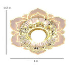 Floral Ornate LED Flush Mount Ceiling Light for Baby Kids