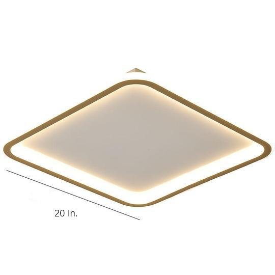 Minimalist Square Circular Dimmable LED Nordic Ceiling Lights Flush Mount Lighting