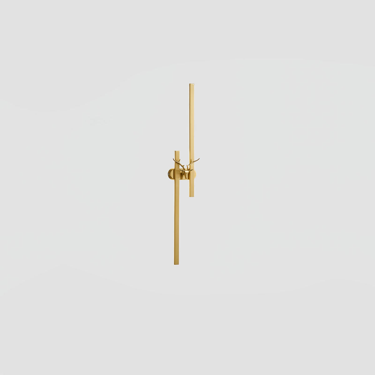 Deer Brass Wall Lamp