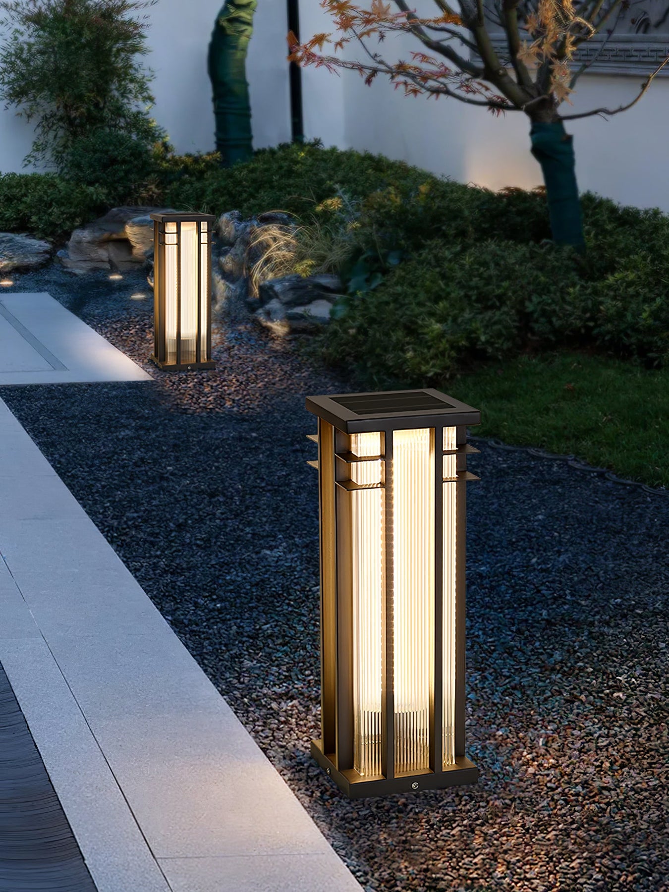 Double Axis Outdoor Post Lamp– YOVINO