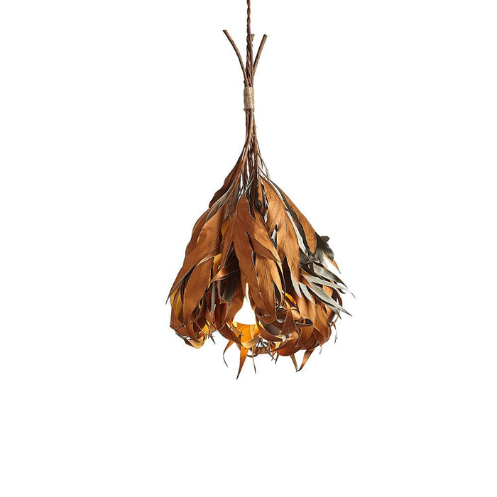 Double Sided Leaf Pendant Lamp 13.8"