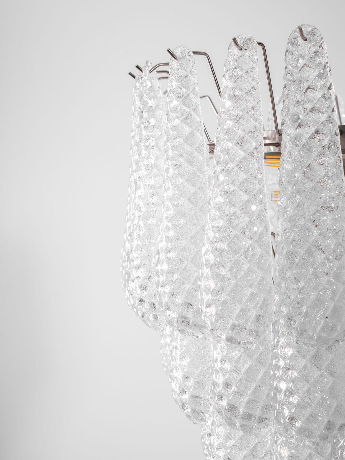 Murano Glass Droplet Chandelier