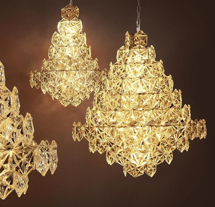 Eichholtz Hermitage Chandelier - L Nickel