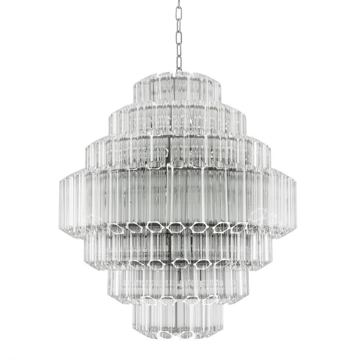 Eichholtz Vittoria Chandelier - L Nickel