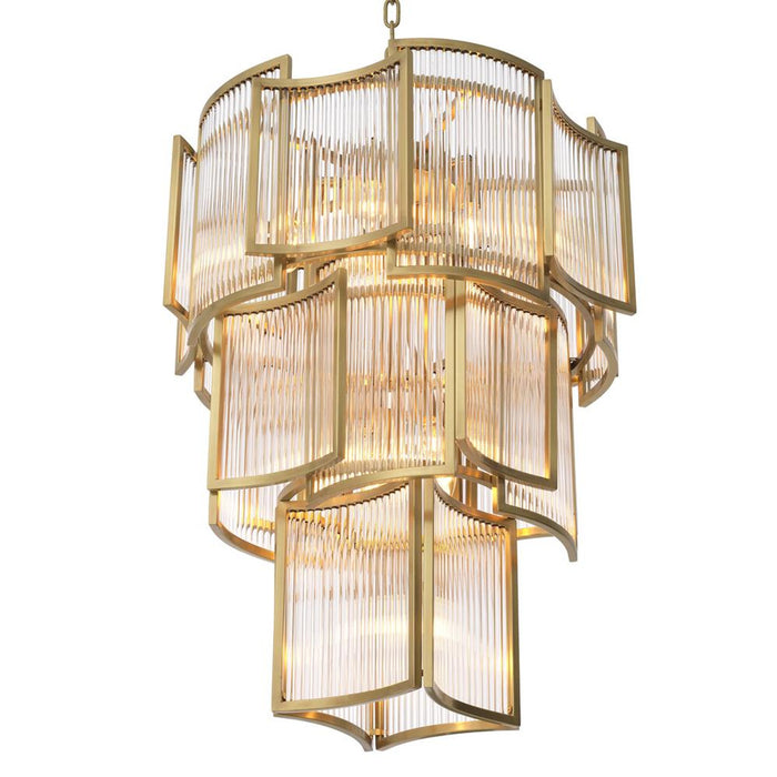 Eichholtz Jet Chandelier - Set Antique Brass