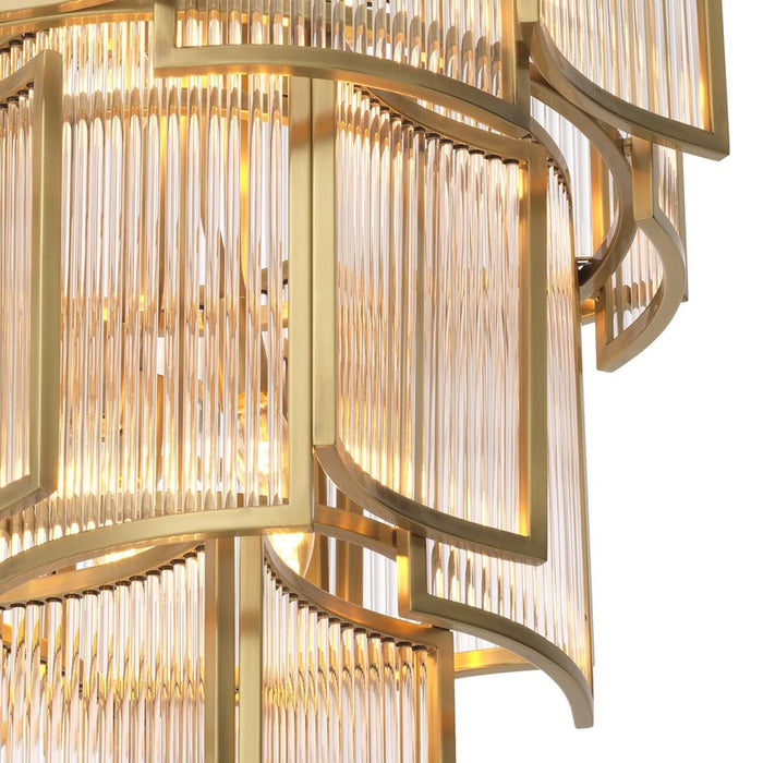 Eichholtz Jet Chandelier - Set Antique Brass