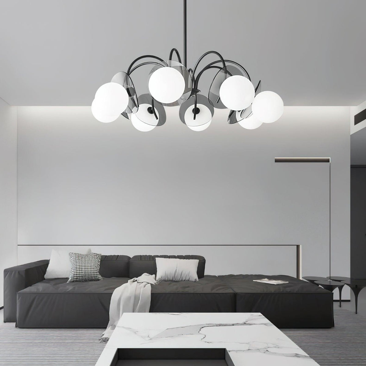 Eclipse Orb Chandelier