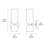 Edie Wall Lamp 4.7"