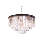Elegant Lighting Urban Classic Sydney 32 Inch 17 Light Chandelier Cp13770