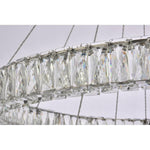 Elegant Lighting Monroe 36 Inch 2 Light Led Chandelier Cp774583