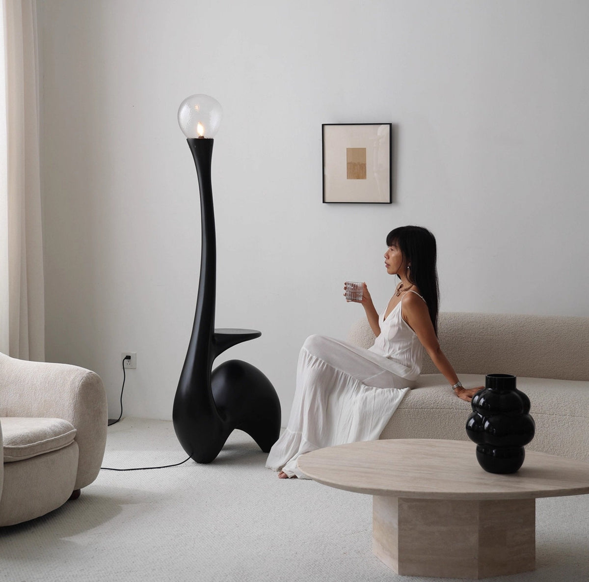 Elero Sculptural Floor Lamp