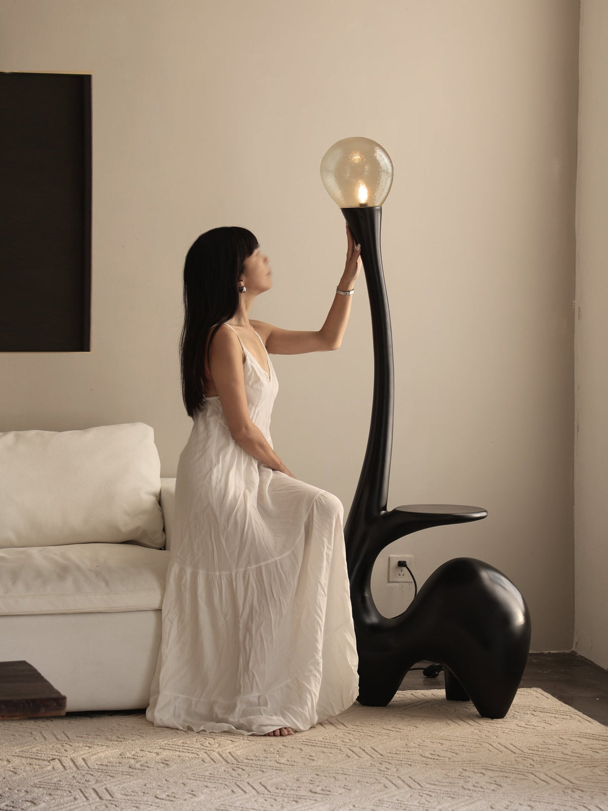 Elero Sculptural Floor Lamp