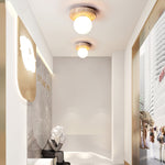 Elira Travertine Ceiling Light