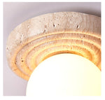 Elira Travertine Ceiling Light