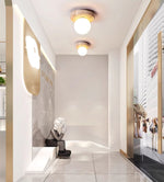 Elira Travertine Ceiling Light