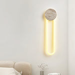 Eloen Travertine Wall Light